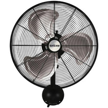Load image into Gallery viewer, Hurricane® Pro High Velocity Oscillating Metal Wall Mount Fan 20 in
