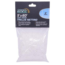Load image into Gallery viewer, Grower's Edge® Soft Mesh Trellis Netting with 6 in Squares