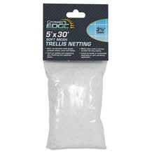 Load image into Gallery viewer, Grower's Edge® Soft Mesh Trellis Netting with 3.5 in Squares