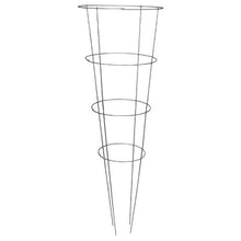 Load image into Gallery viewer, Grower's Edge® High Stakes® Heavy Duty Round Tomato Cage 4 Rings - 54 in