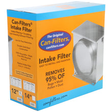Load image into Gallery viewer, Can-Fan Intake Filter 12 in