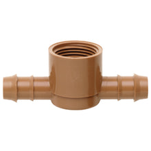 Load image into Gallery viewer, Netafim 17mm Combination Tee 2-Way Insert x 1/2 in FPT