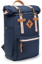 Load image into Gallery viewer, The Drifter Rolltop Backpack, Navy Blue
