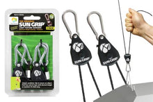 Load image into Gallery viewer, Sun Grip Original Light Hanger 1/8 in - Black - 1/Pair (12/Cs)