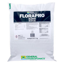 Load image into Gallery viewer, GH FloraPro Bloom Soluble 25 lb bag (80/Plt)