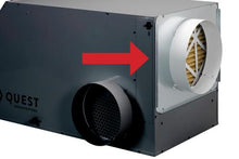 Load image into Gallery viewer, Quest Return Air Duct Collar for Overhead Style Dehumidifier - 105, 155, 205, & 215 Only