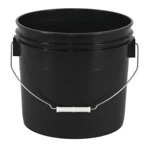 Gro Pro® Black Plastic Buckets - 3.5 & 5 Gallon