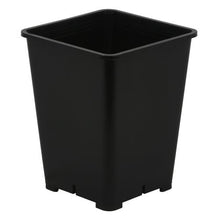 Load image into Gallery viewer, Gro Pro® Premium Square Black Plastic Pots
