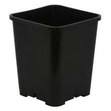 Load image into Gallery viewer, Gro Pro® Premium Square Black Plastic Pots
