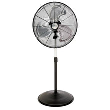 Load image into Gallery viewer, Hurricane® Pro High Velocity Oscillating Metal Stand Fan 20 in
