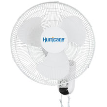 Load image into Gallery viewer, Hurricane® Classic Oscillating Wall Mount Fan 16 in
