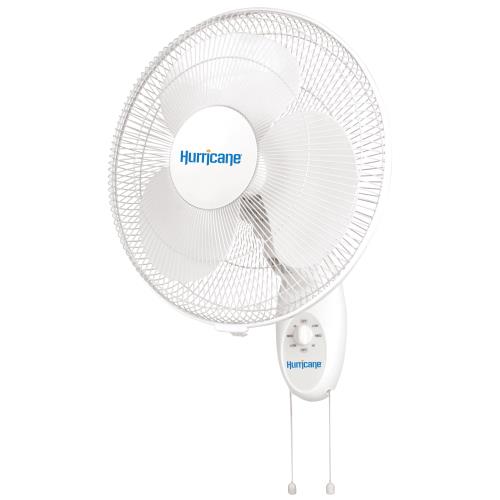 Hurricane® Supreme Oscillating Wall Mount Fan 16 in