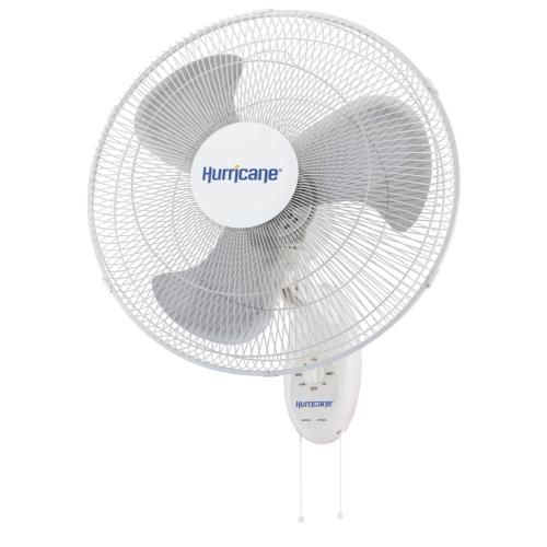 Hurricane® Supreme Oscillating Wall Mount Fan 18 in