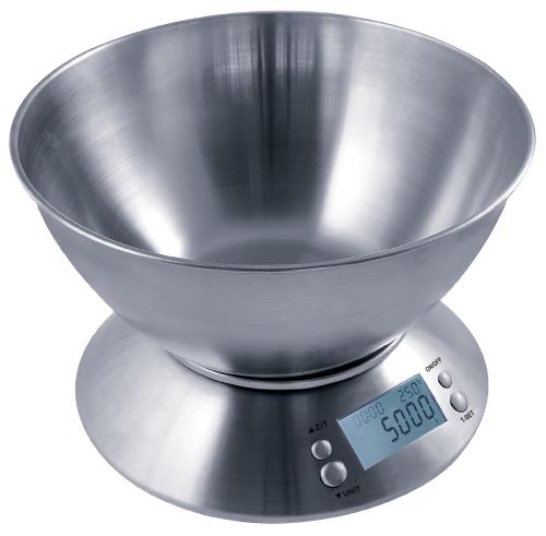 Measure Master 5000g Large Capacity Digital Scale with 1.6 L Bowl