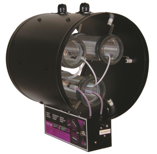 Uvonair® 12 in CD Inline Duct Ozonator - 3 Cell