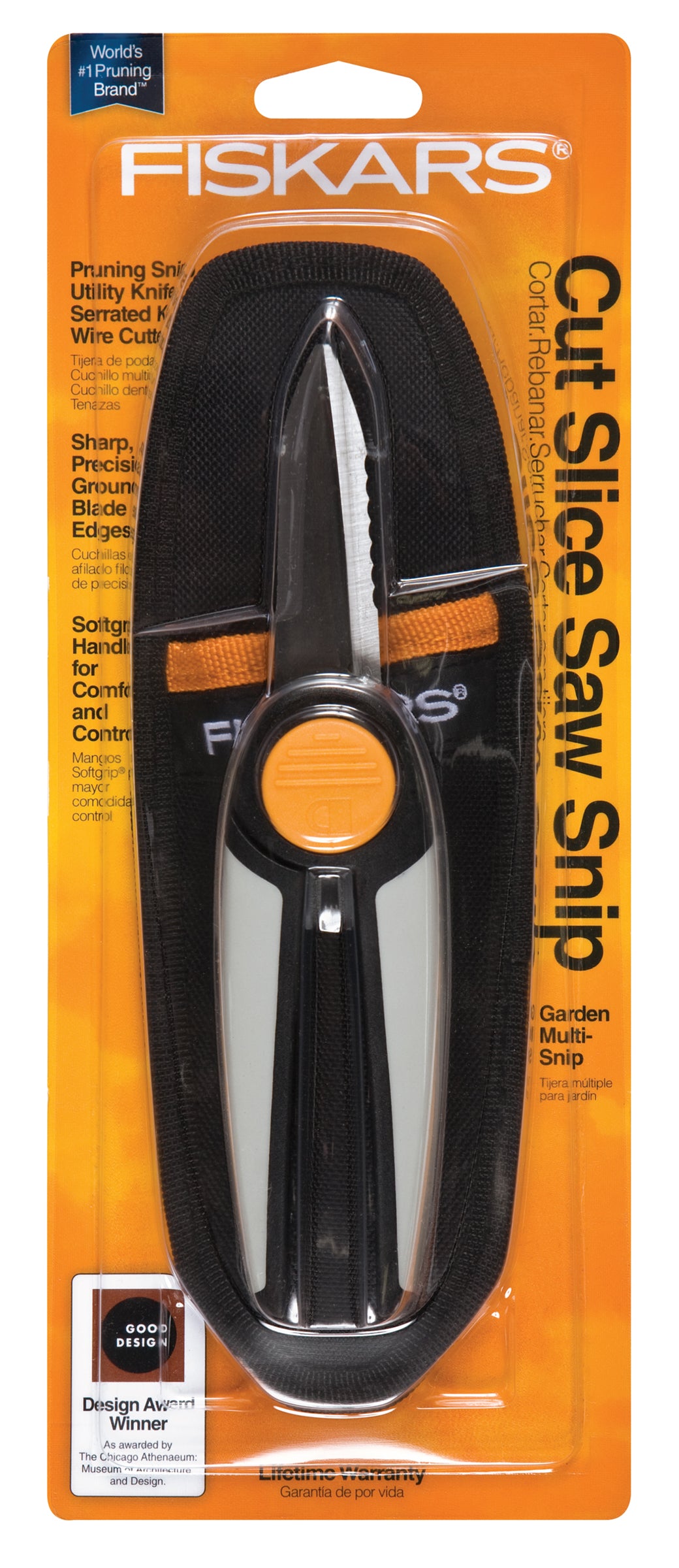 Fiskars Garden Multi-Snip w/ Sheath (3/Cs)