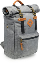 Load image into Gallery viewer, The Drifter Rolltop Backpack, Crosshatch Grey
