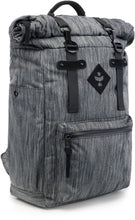 Load image into Gallery viewer, The Drifter Rolltop Backpack, Striped Black
