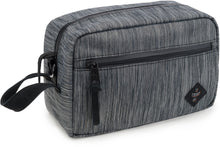 Load image into Gallery viewer, The Stowaway Toiletry Kit, Striped Black
