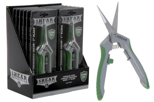 Shear Perfection Platinum Stainless Trimming Shear - 2 in Straight Blades