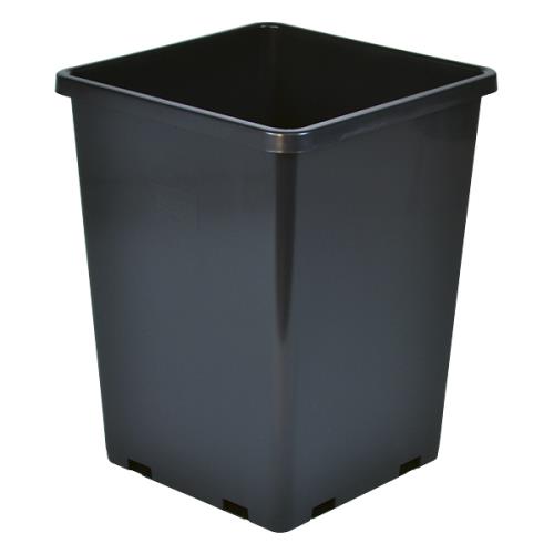 Rose Bucket Black 7.6 in x 7.6 in x 9.7 in (10/Cs)