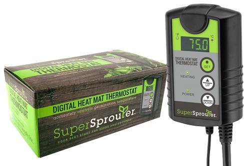 Super Sprouter Digital Heat Mat Thermostat (24/Cs)