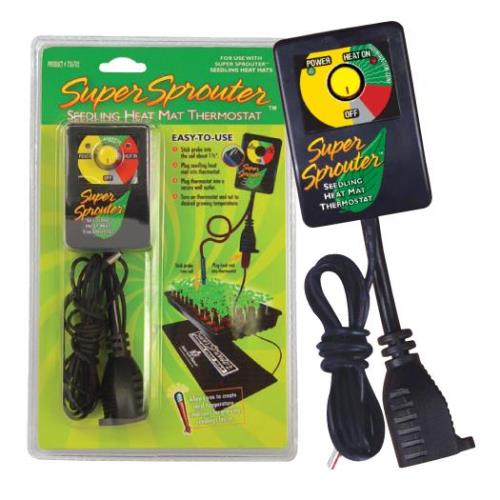 Super Sprouter Seedling Heat Mat Thermostat (6/Cs)