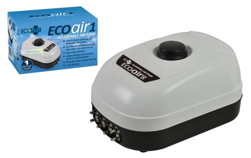 EcoPlus Eco Air 8 Eight Outlet - 13 Watt 380 GPH (8/Cs)