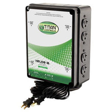 Load image into Gallery viewer, Helios 12 - 8 Light 240 Volt Controller w/ Dual Trigger Cords Titan Controls
