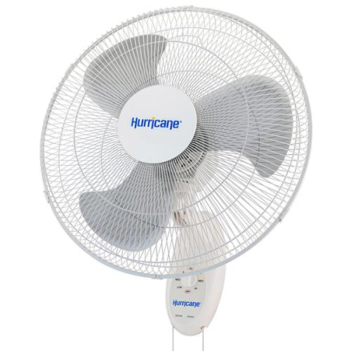 18 in Hurricane Supreme Oscillating Wall Mount Fan (36/Plt)