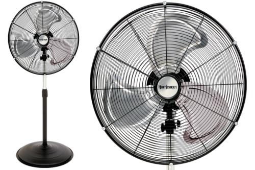 Hurricane Pro High Velocity Oscillating Metal Stand Fan 20 in