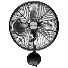 Load image into Gallery viewer, Hurricane® Pro High Velocity Oscillating Metal Wall Mount Fan 16 in
